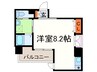 リードエイジ北浜 1Rの間取り