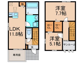 間取図 仮）アヴァンザーレ