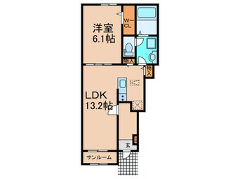 間取図 仮）アヴァンザーレ