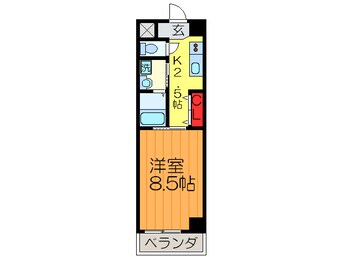 間取図 ファイブスター西禁野2