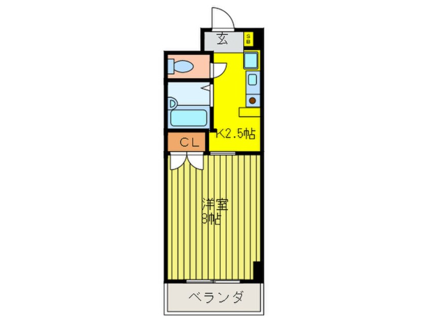 間取図 グリーンコート