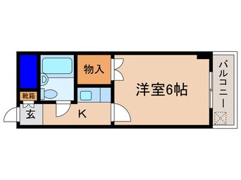 間取図 コーポ朝倉