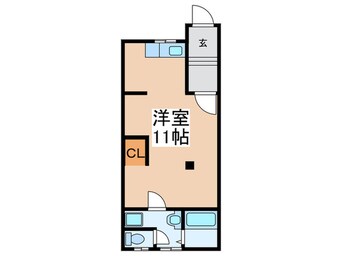 間取図 メビウス東住吉ハイツ