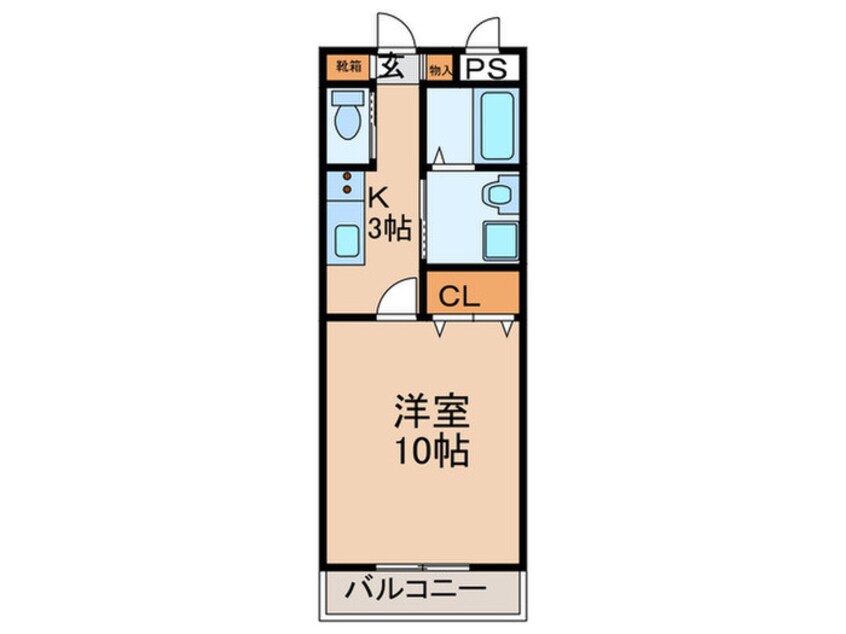 間取図 ルフランソレイユ