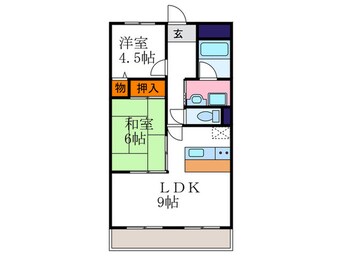 間取図 エスポワ－ル鷺