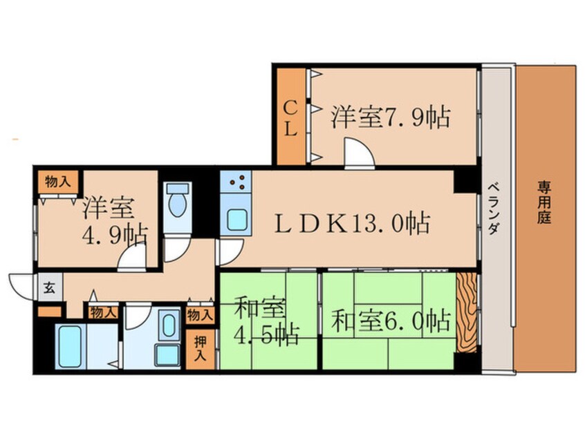 間取図 セブンマンション