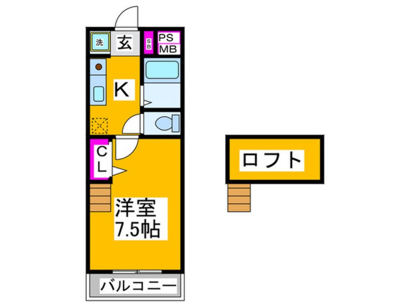 間取図 メゾンアリエス
