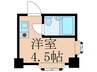 菅栄町レディースマンション 1Rの間取り