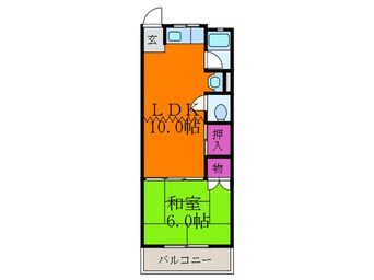 間取図 日の出マンション