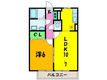 間取図 グランシャリオⅠ