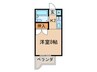 大久保ガ－デンヒルズ 1Kの間取り