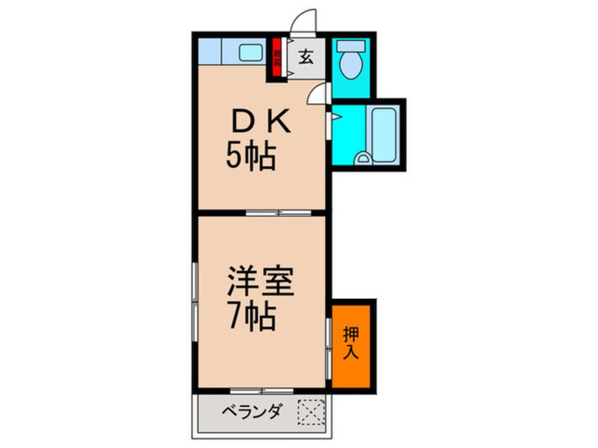 間取図 クレスティ曽根