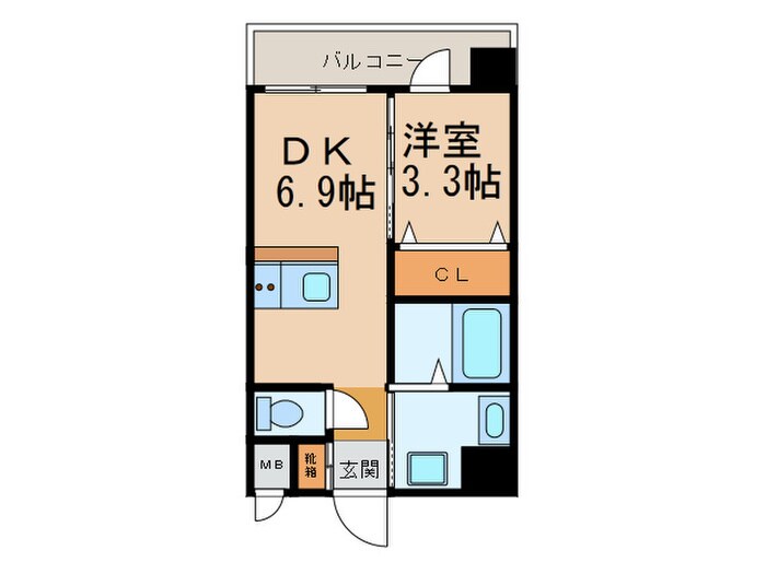 間取り図 第１７千里ハイツ