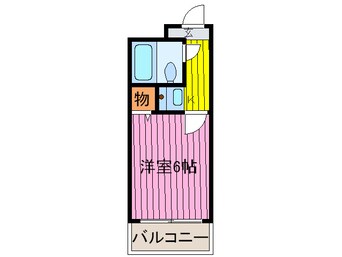 間取図 アクエルド大淀
