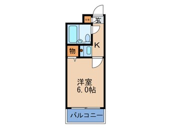 間取図 アクエルド大淀