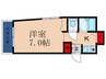 ノア－ズア－ク北大阪 1Kの間取り