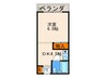 マンションコマキ 1DKの間取り