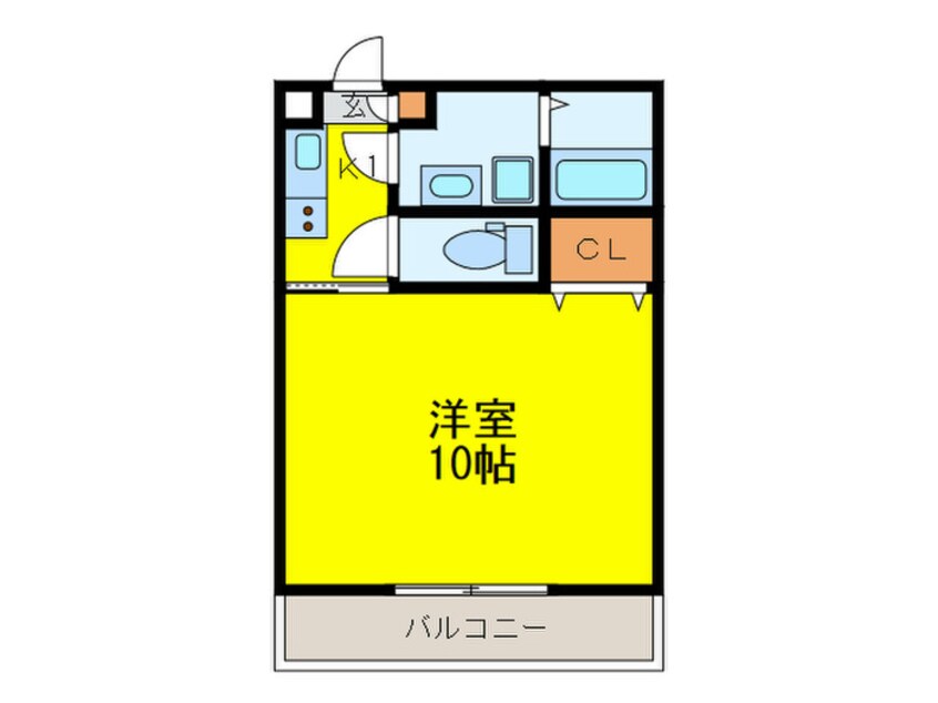 間取図 ヴィラス三島