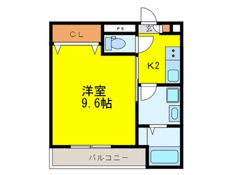 間取図 ヴィラス三島