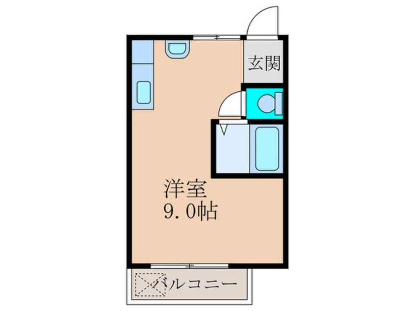 間取図 シックスブロック淡路