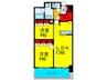 ＲＪＲ堺筋本町タワー(806) 2LDKの間取り