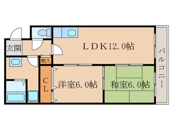 間取図 第２長栄マンション