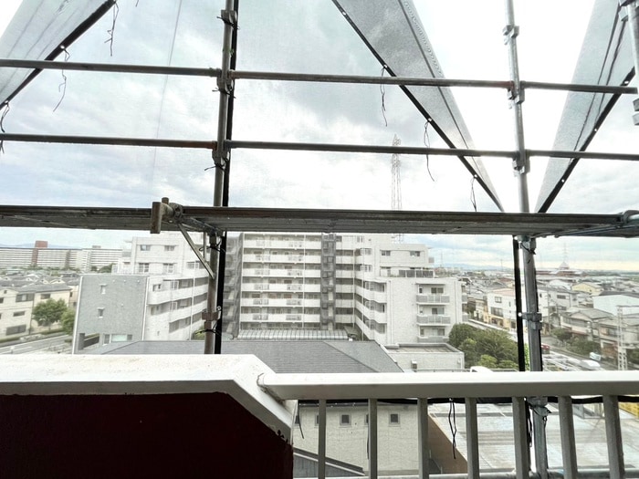 室内からの展望 第２長栄マンション