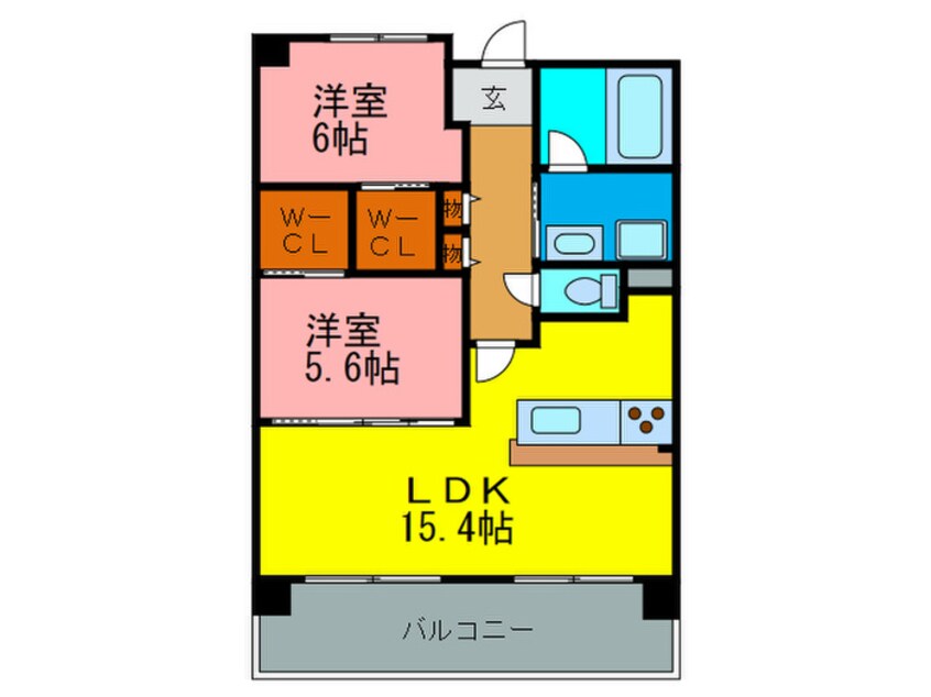 間取図 ビオラベ－ル