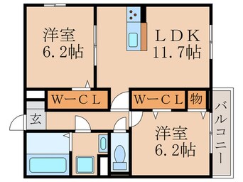 間取図 LES ENS FAMIIAUX Ⅸ