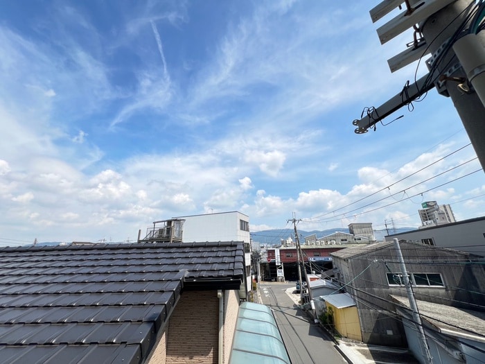 室内からの展望 アパートメント東大阪Ⅱ