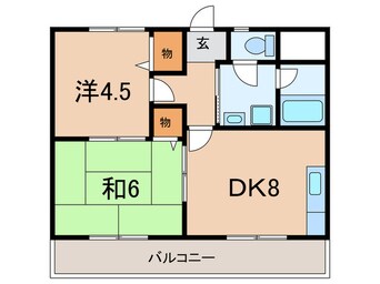 間取図 ベルシャンテ美山台