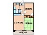 サン・ステージ15 2LDKの間取り