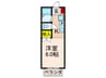 ＳＨＯＵＦＵ 1Kの間取り