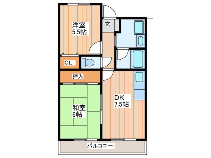 間取り図 リフレ香南