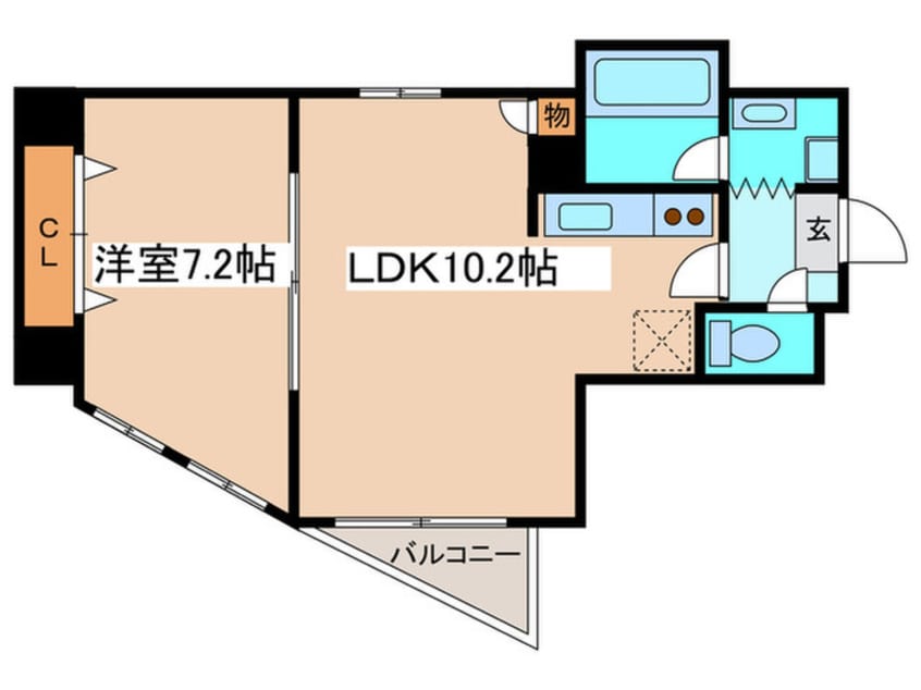 間取図 タウンコート