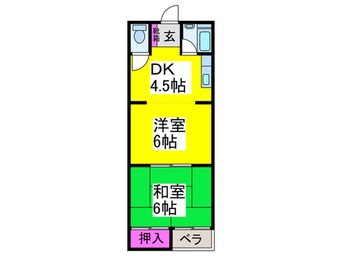 間取図 浜口ハイツ