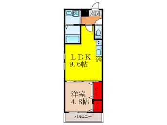 間取図 フジパレス額田町