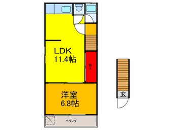 間取図 小路ハウス左棟