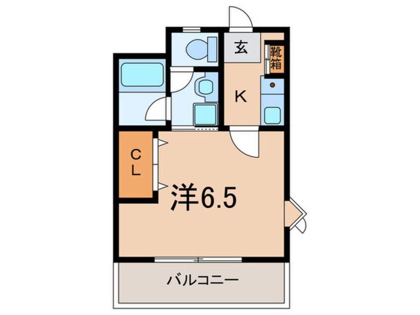 間取図 マイコート六甲１