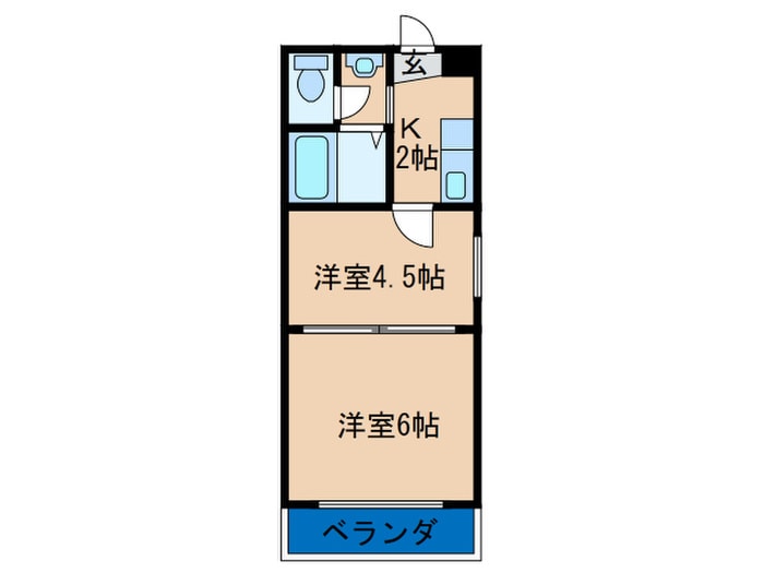 間取り図 Ｒｉｏｒａ塚本Ⅰ