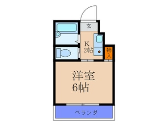 間取図 パークライフ高橋