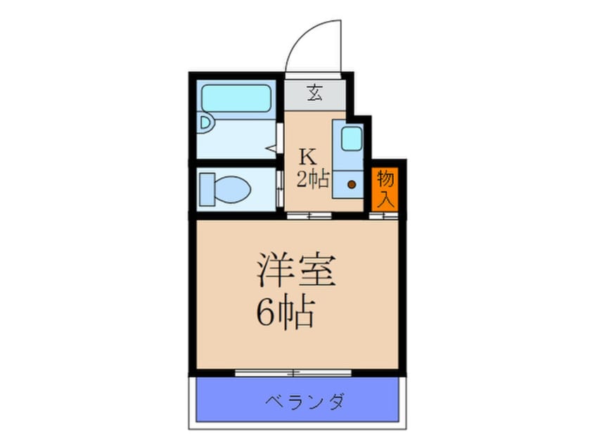 間取図 パークライフ高橋