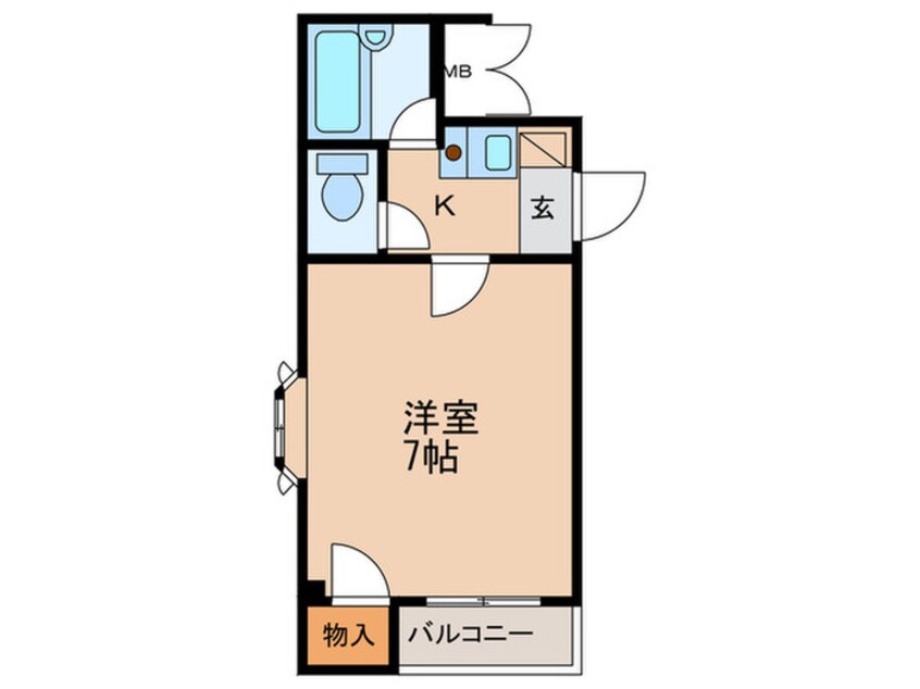 間取図 クレセント塚本