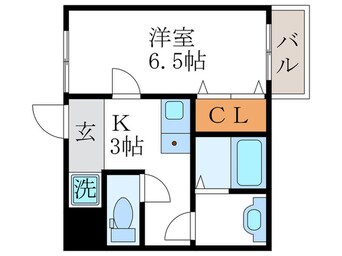 間取図 グランレブリ－桂ｐａｒｔⅢ