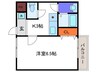 グランレブリ－桂ｐａｒｔⅢ 1Kの間取り