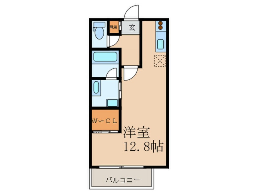 間取図 サンレムート千里山