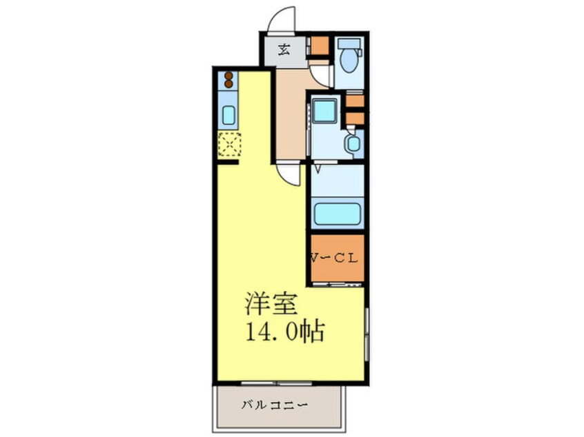 間取図 サンレムート千里山