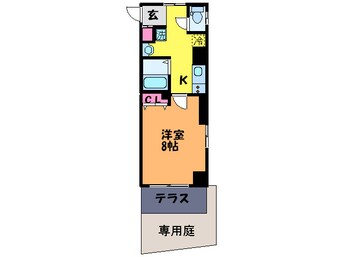 間取図 ラナップスクエア京都東山(102)