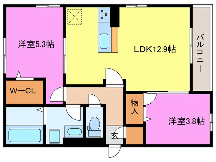 間取り図 クラシスト堺東