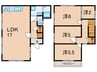 千代が丘2丁目貸家 4LDKの間取り
